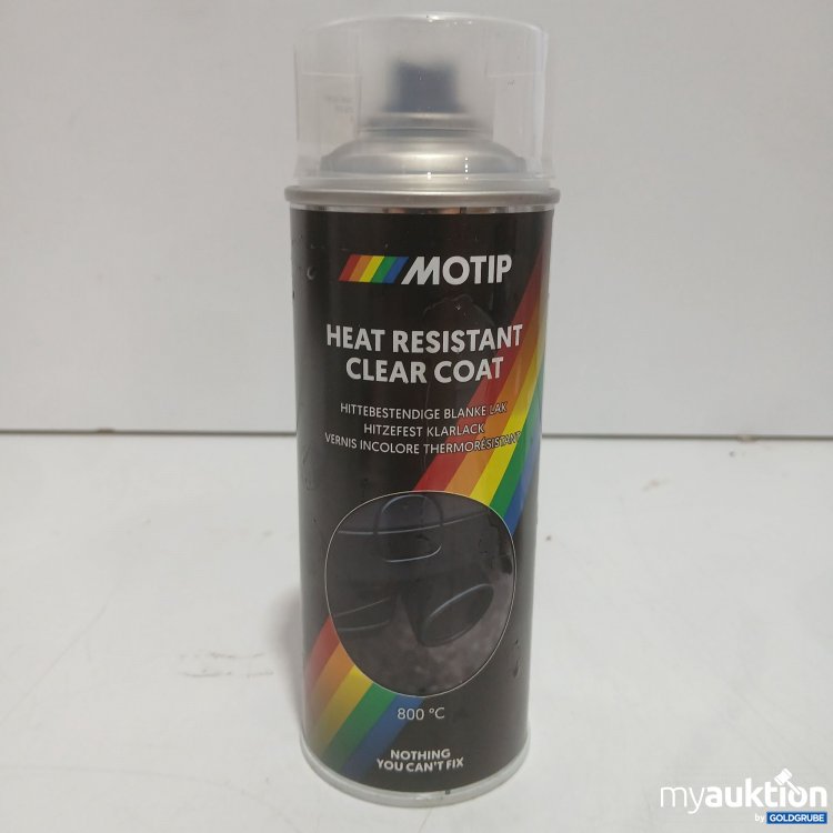 Artikel Nr. 985831 Artikel Nr. 985831: Motip Heat Resistant Clear Coat 400ml