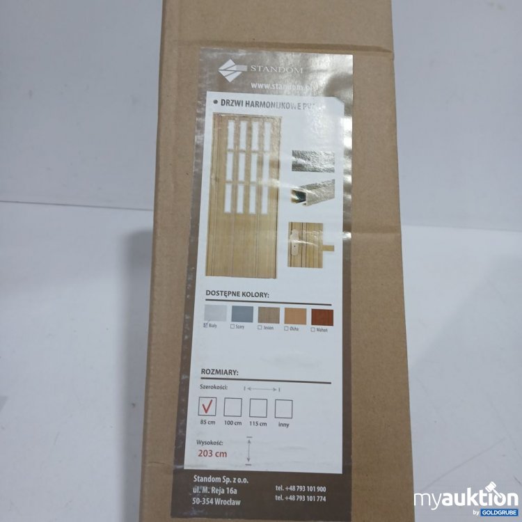 Artikel Nr. 441832: Standom Drzwi Harmonijkowe ST13 Bialy 85cm 203cm
