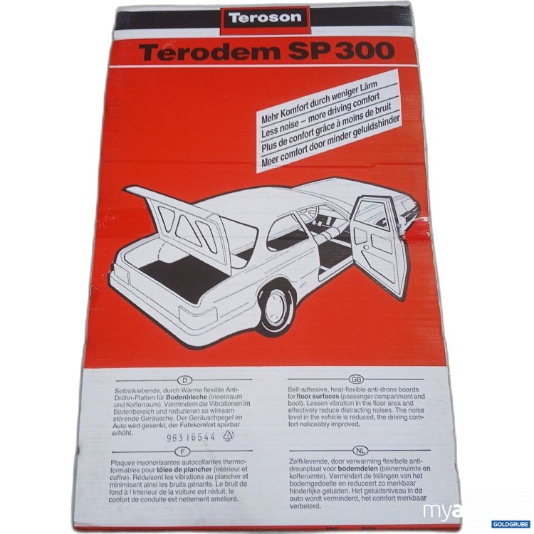 Artikel Nr. 444832: Teroson Trödel Sp 300 Bodenbeleche 100x50cm Art: 13429X