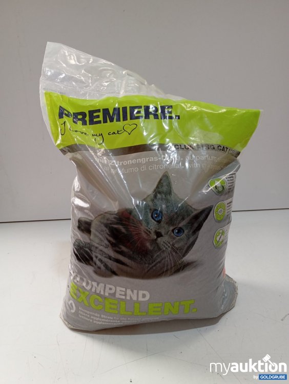 Artikel Nr. 465832: Premiere Katzenstreu mit Zitronengras-Duft
12kg