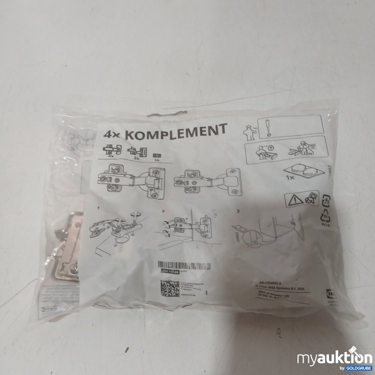 Artikel Nr. 471832 Artikel Nr. 471832: IKEA 4x KOMPLEMENT Scharnier
302.145.04