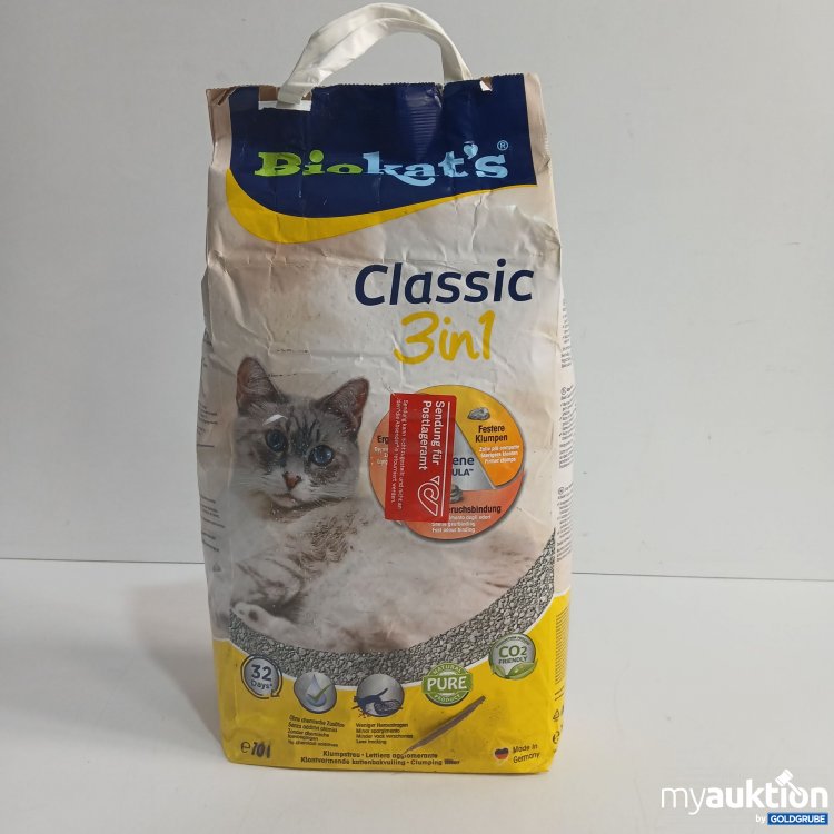 Artikel Nr. 854832: Bio Kats Classic 3in1 Katzenstreu 10L
