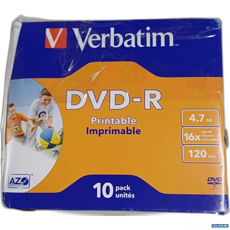 Artikel Nr. 921832: Verbatim DVD-R Printable 10 pack