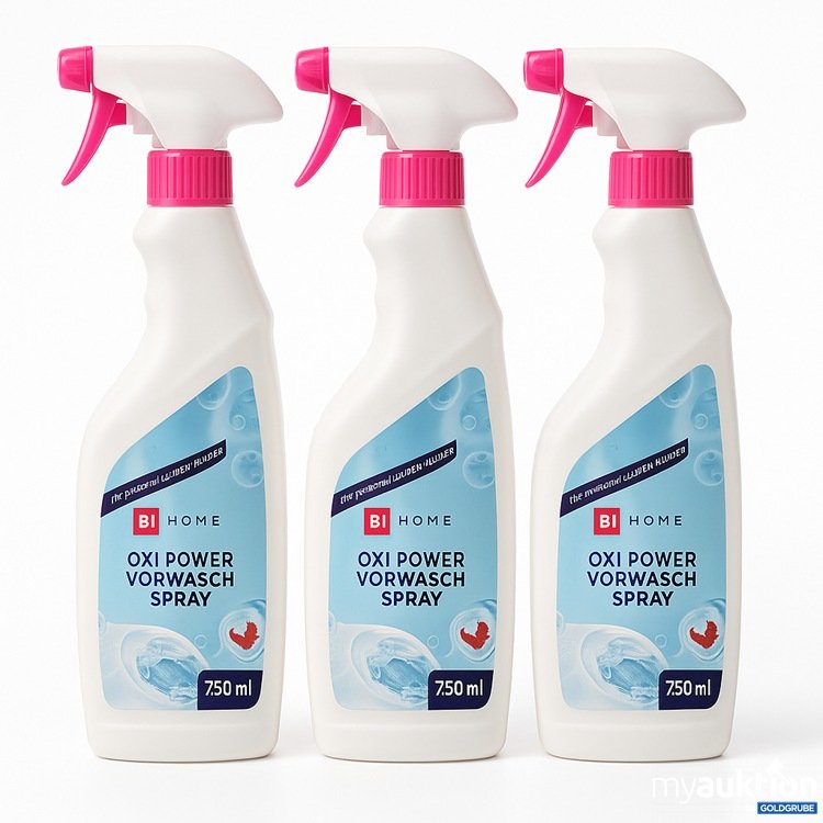 Artikel Nr. 978832: BI HOME OXI POWER VORWASCH SPRAY 3x750ml