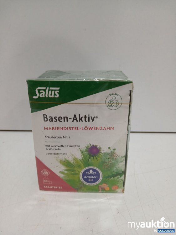 Artikel Nr. 460833 Artikel Nr. 460833: Salus Basen-Aktiv Mariendistel-Löwemzahn Tee 72g