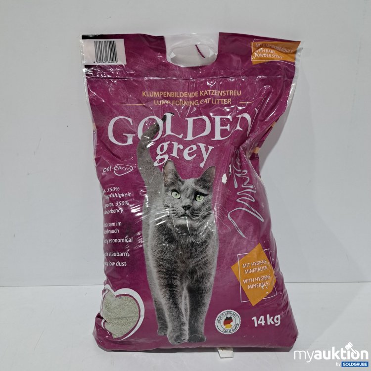 Artikel Nr. 808833: Golden grey Klumpstreu 14 kg