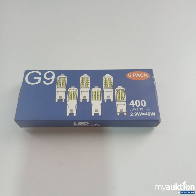 Artikel Nr. 826833: LED G9 Edison Bulb 6x40W