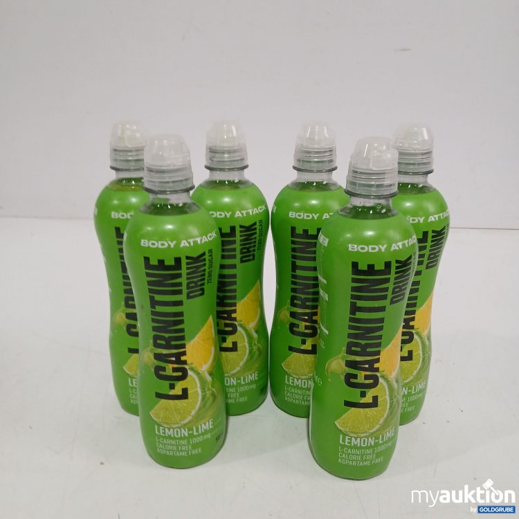 Artikel Nr. 889833: Body Attack L-Carnitine  Lemon Lime 500ml 