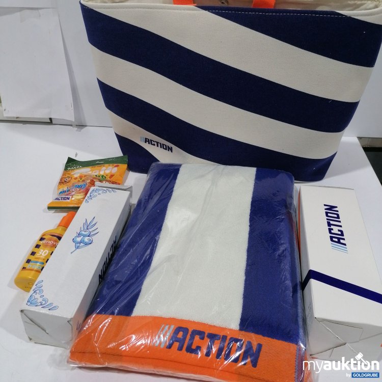 Artikel Nr. 890833: Action Strandtasche mit Zubehör 