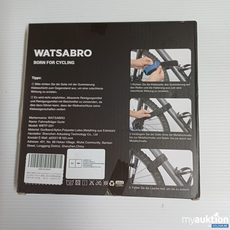 Artikel Nr. 921833: WATSABRO Fahrradträger Gurte WTBT-501