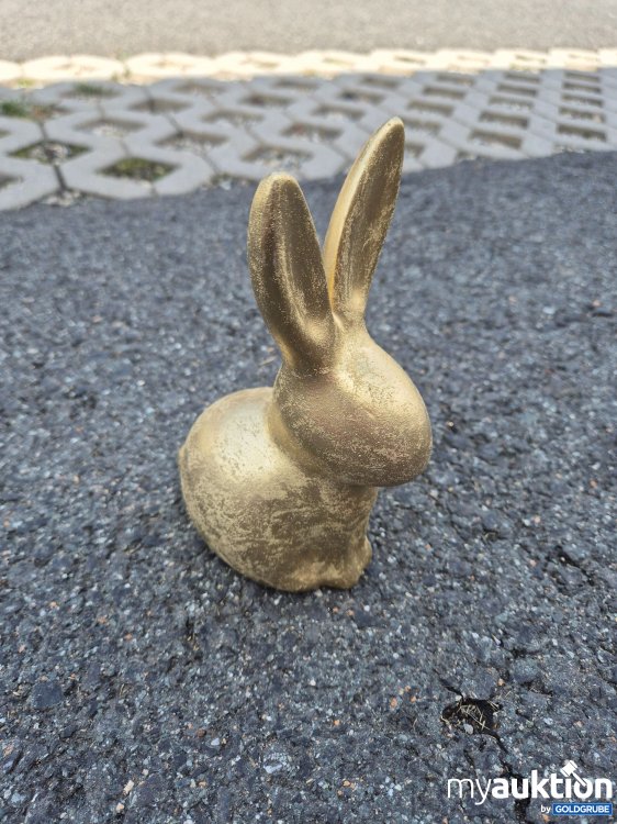 Artikel Nr. 934833 Artikel Nr. 934833: Goldener Hase Deko klein