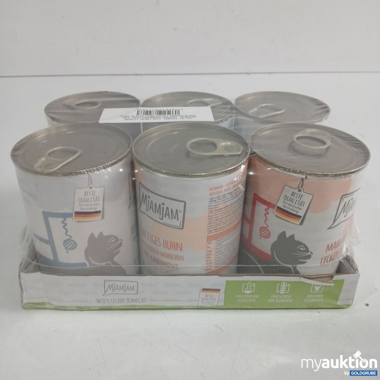 Artikel Nr. 973833: Mjamjam Katzenfutter Mixpaket3 6x400g