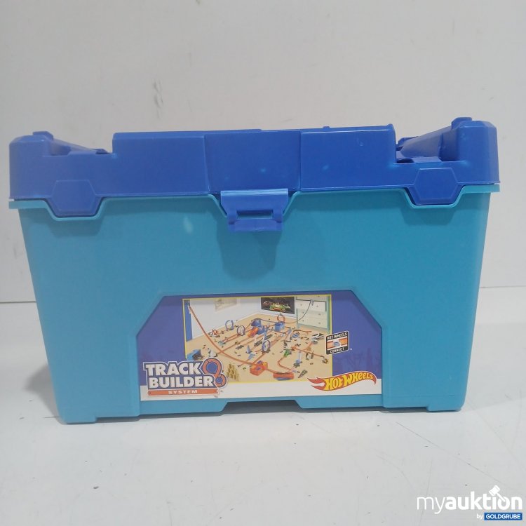 Artikel Nr. 464834: Hot Wheels Track Builder System Aufbewahrungsbox mit Bauteilen