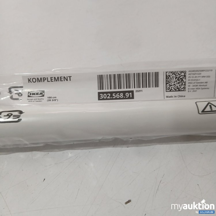 Artikel Nr. 471834 Artikel Nr. 471834: IKEA KOMPLEMENT Stange 100 cm weiß
302.568.91