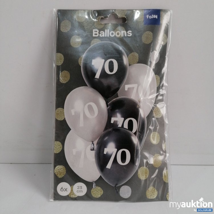 Artikel Nr. 847834 Artikel Nr. 847834: Folat Ballons "70", 6x23cm