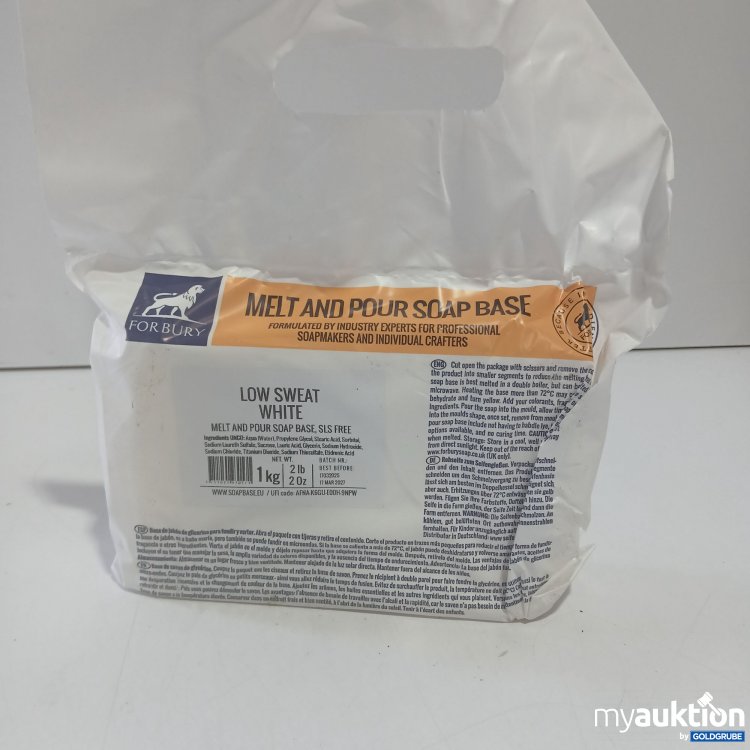 Artikel Nr. 852834: Forbury Melt and pour Soap Base 1kg