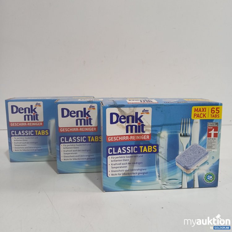 Artikel Nr. 893834: Denk mit Geschirr-Reiniger Classic Tabs je 65x