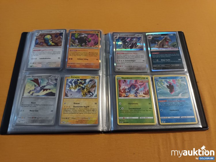 Artikel Nr. 906834: Original Pokemon Sammel Mappe mit 80 glitzernden Karten 