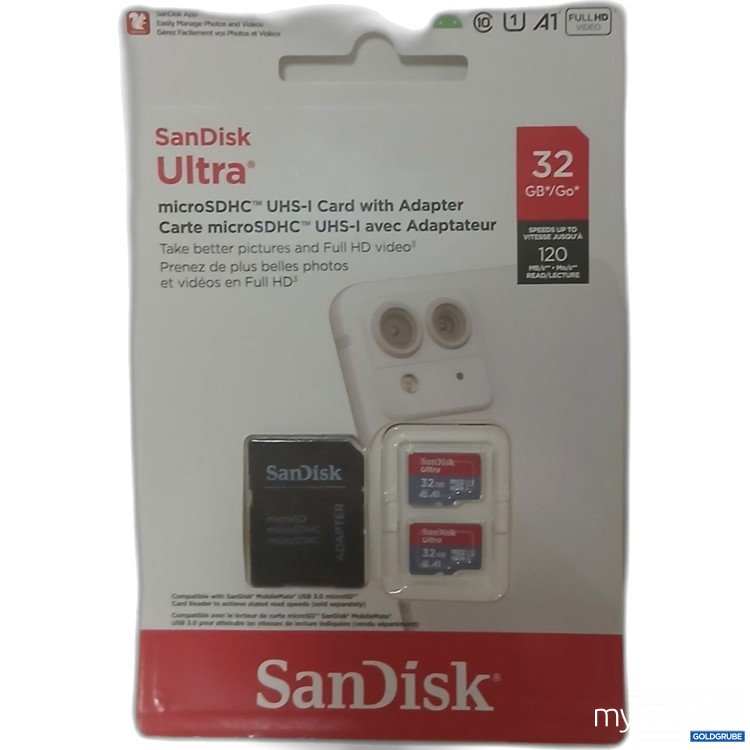 Artikel Nr. 917834 Artikel Nr. 917834: SanDisk Ultra microSDHC 32GB