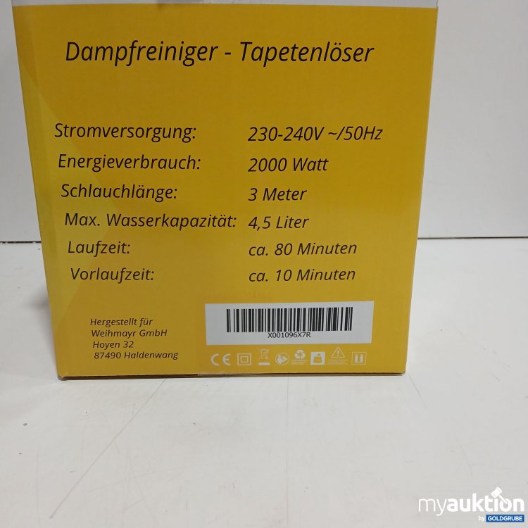 Artikel Nr. 950834: Tolegano Dampfreiniger-Tapetenlöser 2000Watt