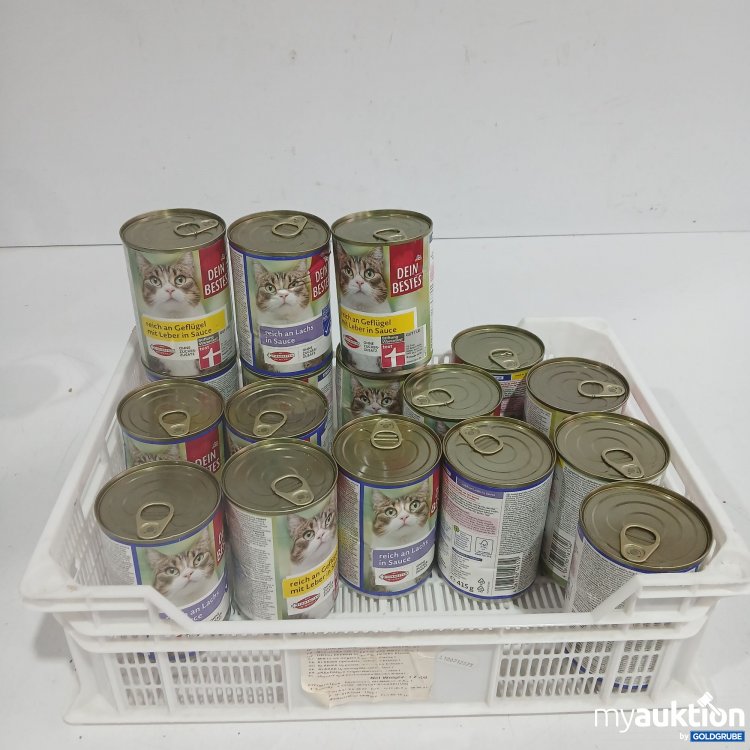 Artikel Nr. 956834: Dein Bestes Katzenfutter diverse Sorten 17x415g