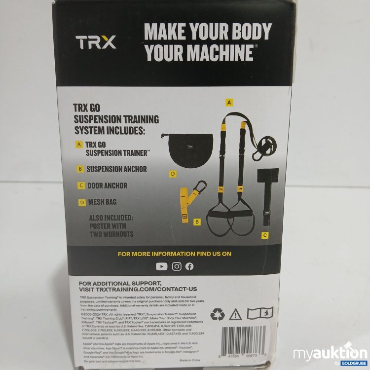 Artikel Nr. 962834 Artikel Nr. 962834: TRX GO Suspension Training System