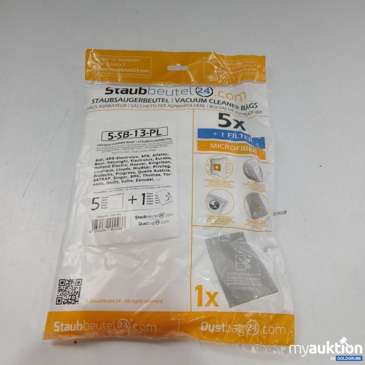 Artikel Nr. 963834 Artikel Nr. 963834: Staubbeutel + 1 Filter 5SB13Pl