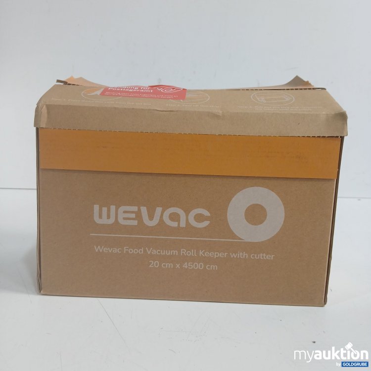 Artikel Nr. 969834 Artikel Nr. 969834: Wevac Food Vacuum Roll Keeper with cutter 20cm x 4500cm