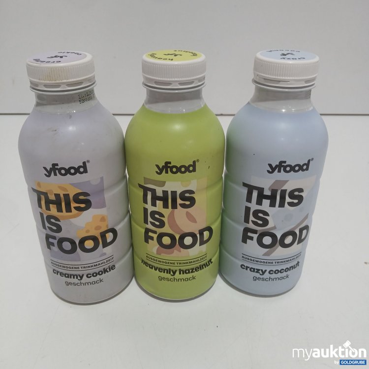 Artikel Nr. 970834: yfood diverse Sorten 3x500ml 