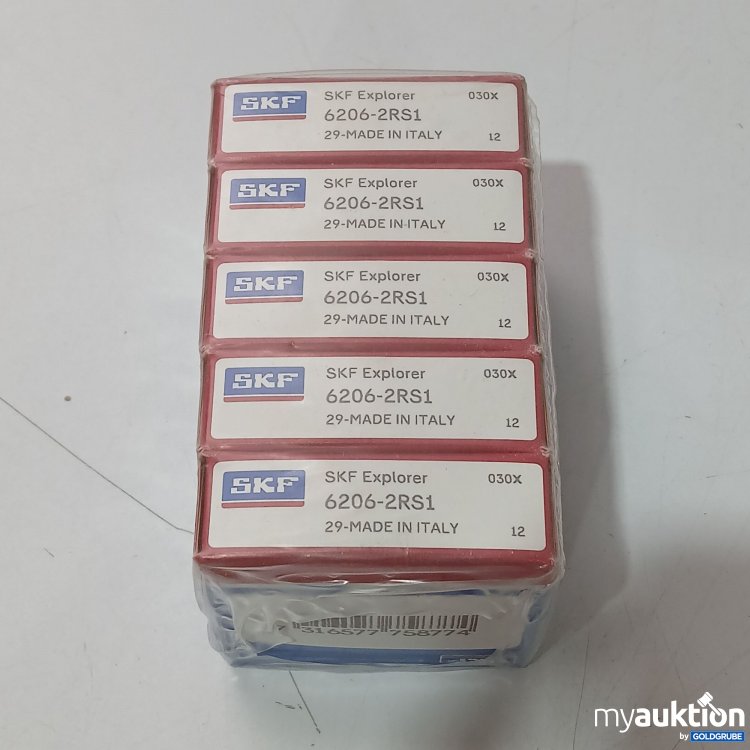 Artikel Nr. 976834: SKF Explorer 6206-2RS1 Rillenkugellager 5Stk, Innendurchmesser 30 mm,Außendurchmesser 62 mm, Breite 16 mm