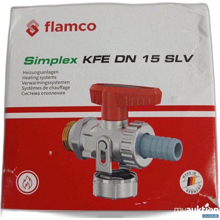 Artikel Nr. 446835 Artikel Nr. 446835: FLAMCO Simplex KFE DN 15 SLV