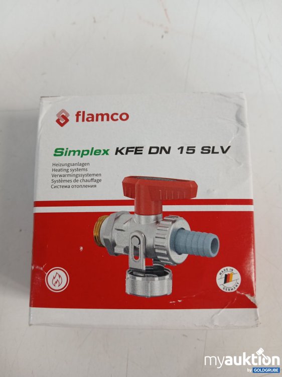 Artikel Nr. 446835 Artikel Nr. 446835: FLAMCO Simplex KFE DN 15 SLV