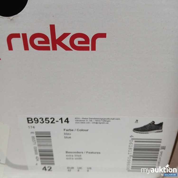 Artikel Nr. 469835 Artikel Nr. 469835: Rieker Herrenschuhe