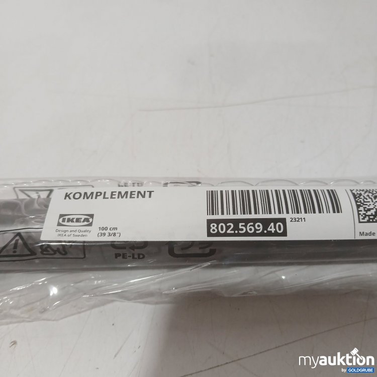 Artikel Nr. 471835 Artikel Nr. 471835: IKEA KOMPLEMENT Stange 100 cm Anthrazit
802.569.40