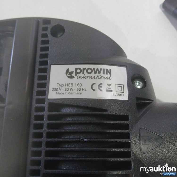 Artikel Nr. 852835: Prowin HEB 160 230V Elektrobürste