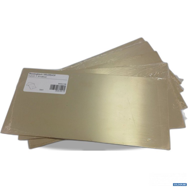 Artikel Nr. 882835: Messingblech 100x200x0,8