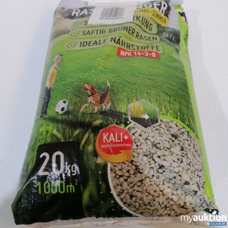 Artikel Nr. 887835: Terraungo Rasendünger 20kg