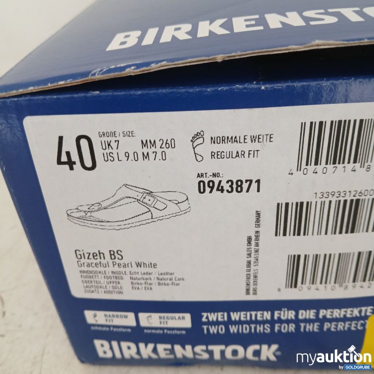 Artikel Nr. 954835: BIRKENSTOCK Gizeh BS Pearl White