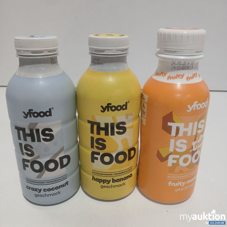 Artikel Nr. 970835: Yfood diverse Sorten 3x500ml 