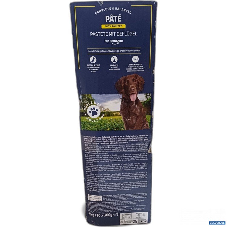 Artikel Nr. 988835: By Amazon Pastete mit Geflügel Hundefutter 10x300g