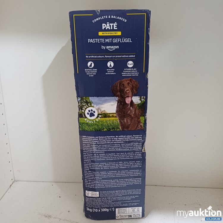Artikel Nr. 988835: By Amazon Pastete mit Geflügel Hundefutter 10x300g