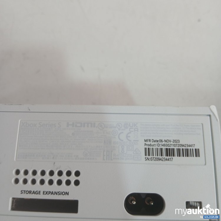 Artikel Nr. 992835: Xbox Series S 