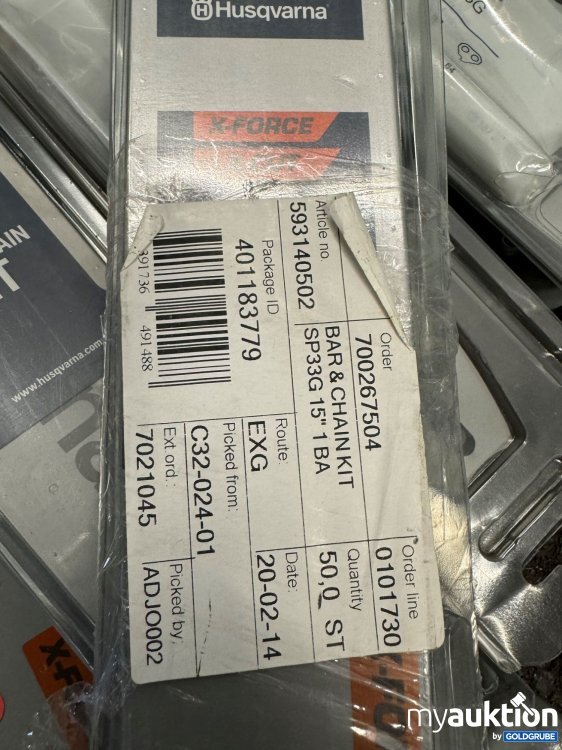 Artikel Nr. 338836: Husqvarna Schwert 38cm + 2x Ketten