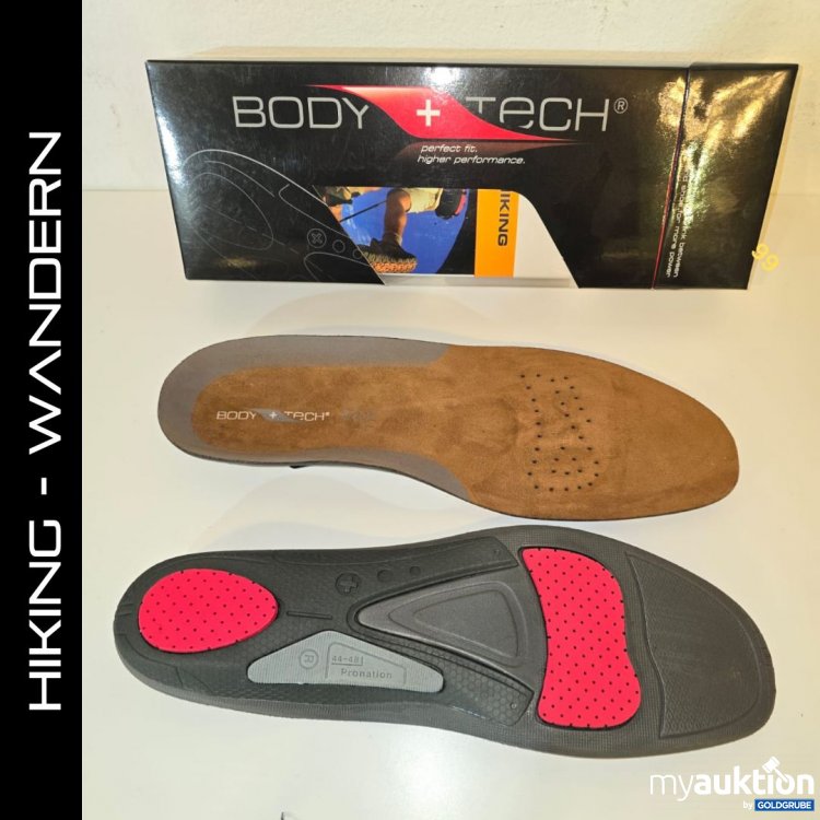 Artikel Nr. 344836: orthop. Schuheinlage Bodytech "KIKING - WANDERN"  EU45/46 UK 10.5/11.5