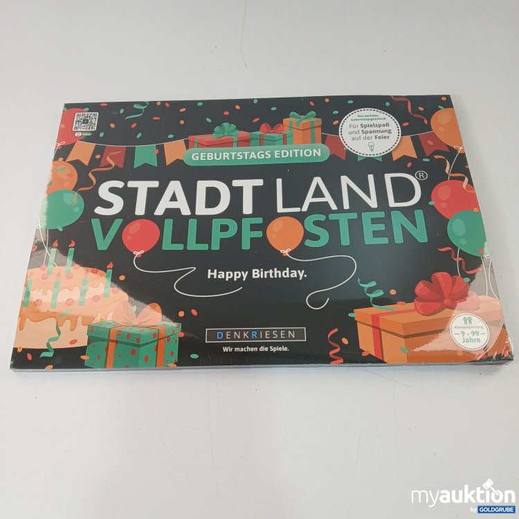 Artikel Nr. 800836 Artikel Nr. 800836: Stadt Land Vollpfosten Geburtstags Edition