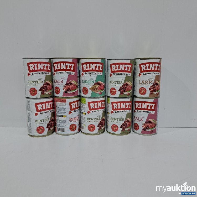 Artikel Nr. 808836: Rinti Hundefutter Gemischte Sorten 10x400g