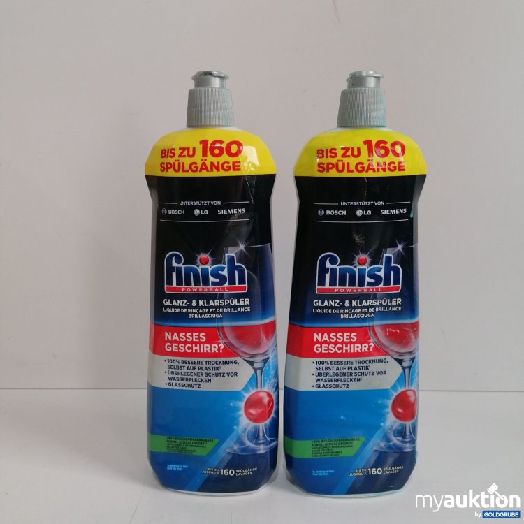 Artikel Nr. 850836 Artikel Nr. 850836: Finish Powerball Glanz und Klarspüler, 2x800ml