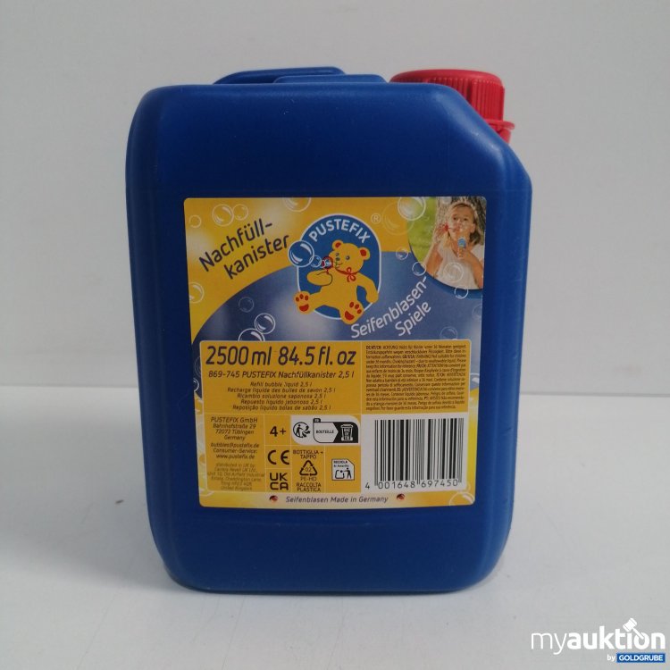 Artikel Nr. 851836 Artikel Nr. 851836: Pustefix Nachfüllkanister 2500ml
