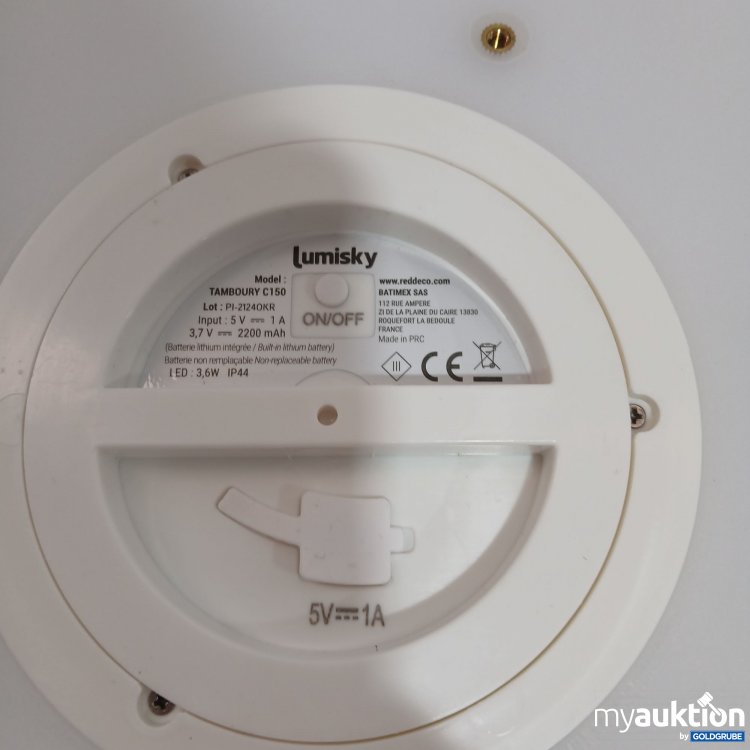 Artikel Nr. 950836: Lumisky Tamboury C190 Lampe 