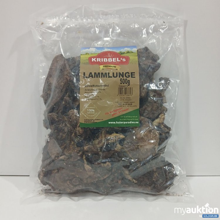 Artikel Nr. 961836: Kribbels Premium Lammlunge je 500g